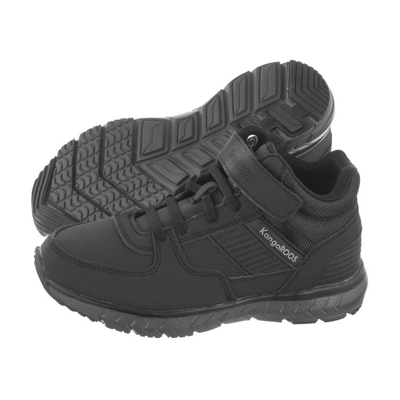 KangaROOS Caspo EV JR 18417 000 5003 Jet Black/Steel Grey (KR46-b) aulinukai