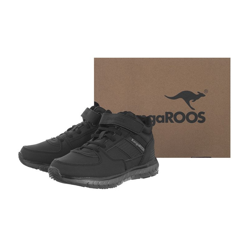 KangaROOS Caspo EV JR 18417 000 5003 Jet Black/Steel Grey (KR46-b) ankle boots