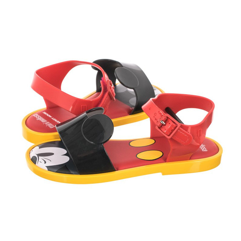 Melissa Mar Sandal + Mickey 33234/53218 Red/Black/Yellow (ML169-a) sandaalid