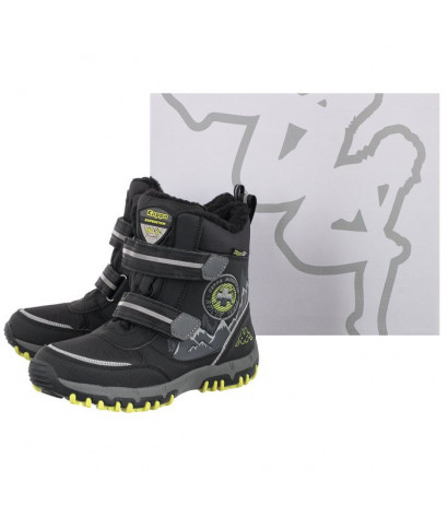 Kappa Rescue Tex K 260581K/1133 Black/Lime (KA165-b) ankle boots