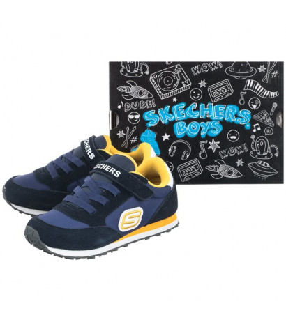 Skechers Retro Sneaks Navy/Gold 97366N/NVGD (SK82-a) spordijalatsid