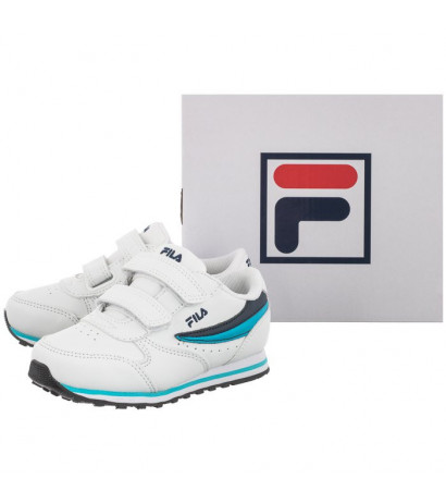 Fila Orbit Velcro Infants White/Fila Navy 1011080.92E (FI59-a) spordijalatsid