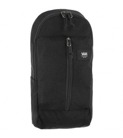 vans warp sling bag black