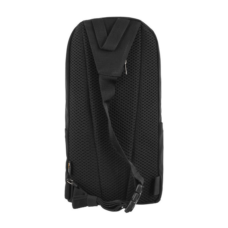 vans warp sling bag black