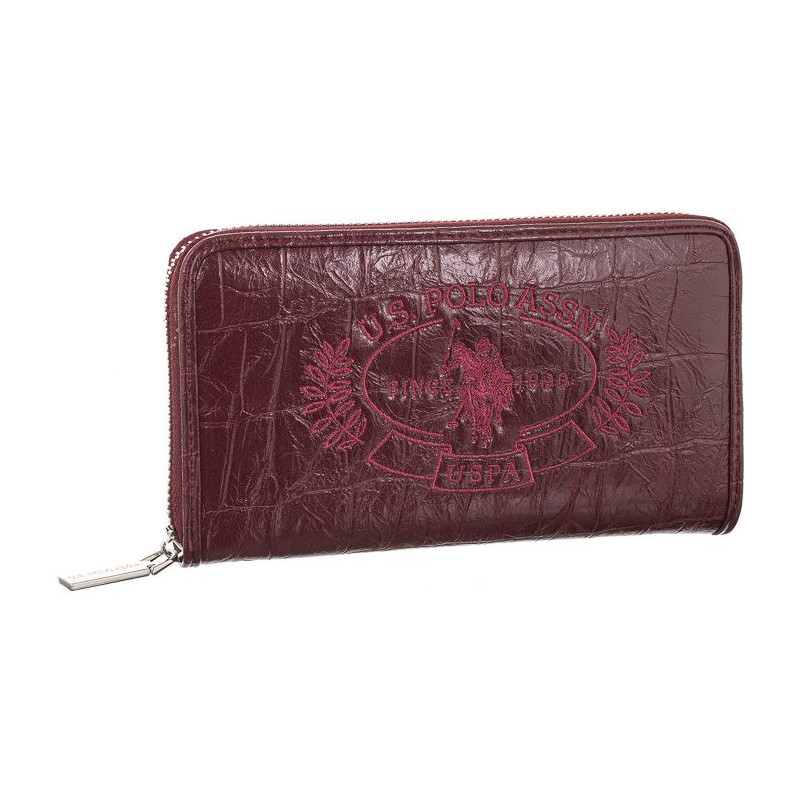 U.S. Polo Assn. New Hailey L Zip Ard Wall Croco Pu Bordeaux BEUHF5162WVR410 (US108-a) käekott