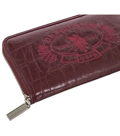 U.S. Polo Assn. New Hailey L Zip Ard Wall Croco Pu Bordeaux BEUHF5162WVR410 (US108-a) käekott