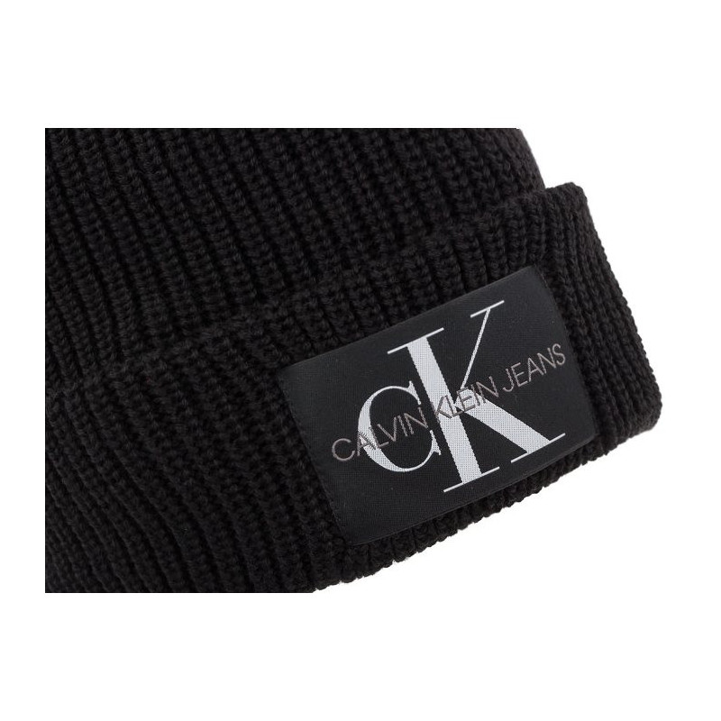 Calvin Klein Monogram Beanie Wl Black K60K607383 BDS (CK1-b) josta