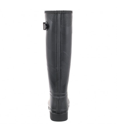 Hunter Refined Tall Wave Texture Black WFT2047RMA (HU46-a) rubber boots