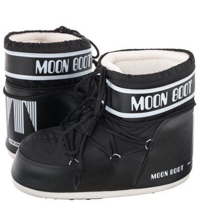 Moon Boot M Icon Low Nylon Black 1409340 N001 (MB48-a) boots