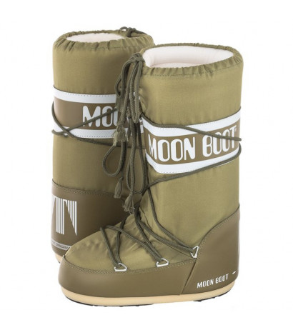 Moon Boot Icon Nylon Khaki...