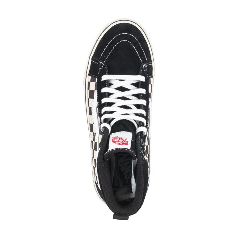 Vans Sk8-Hi Mte-1 Black/White/Checkerboard VN0A5HZYA041 (VA358-a) sporta apavi