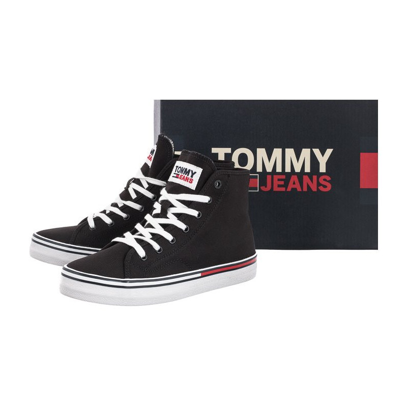 Tommy Hilfiger Jeans Essential Mid Wmn Black EN0EN01797 BDS (TH402-a) shoes