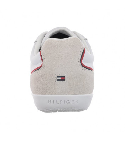 Tommy Hilfiger Modern Lo Pro Leather Cupsole White FM0MF04014 YBR (TH407-a) sportiniai bateliai