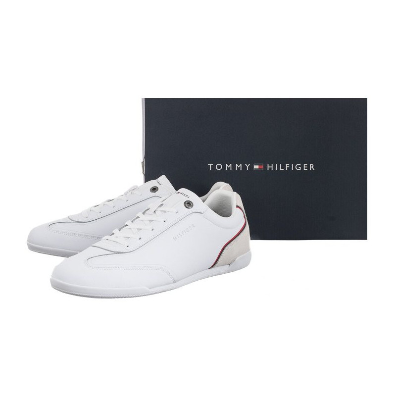 Tommy Hilfiger Modern Lo Pro Leather Cupsole White FM0MF04014 YBR (TH407-a) spordijalatsid