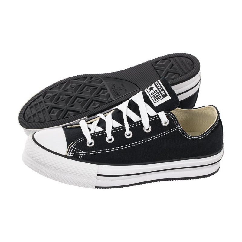 Converse CT All Star Eva Lift OX Black/White/Black 272857C (CO514-b) bateliai