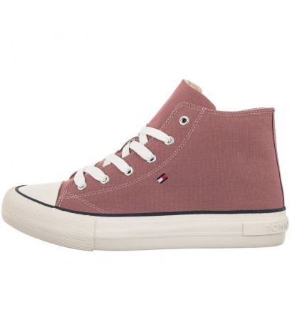 Tommy Hilfiger High Top Lace-Up Sneaker Antique Rose T3A4-32119-0890 303 (TH413-b) apavi