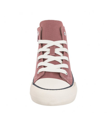 Tommy Hilfiger High Top Lace-Up Sneaker Antique Rose T3A4-32119-0890 303 (TH413-b) apavi