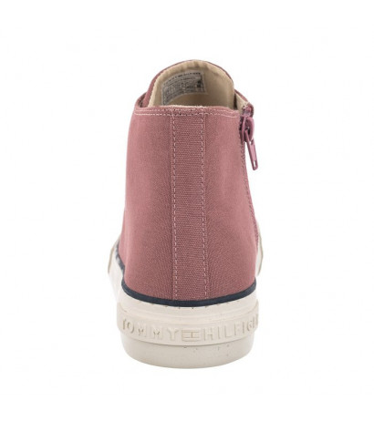 Tommy Hilfiger High Top Lace-Up Sneaker Antique Rose T3A4-32119-0890 303 (TH413-b) bateliai