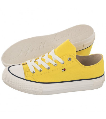 Tommy Hilfiger Low Cut Lace-Up Sneaker Yellow T3A4-32118-0890 200 (TH414-a) kingad