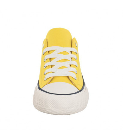 Tommy Hilfiger Low Cut Lace-Up Sneaker Yellow T3A4-32118-0890 200 (TH414-a) apavi