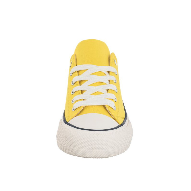 Tommy Hilfiger Low Cut Lace-Up Sneaker Yellow T3A4-32118-0890 200 (TH414-a) apavi