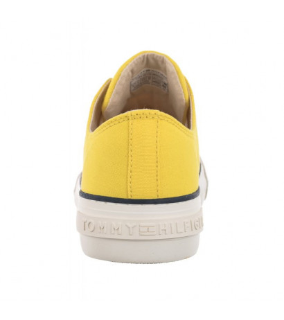 Tommy Hilfiger Low Cut Lace-Up Sneaker Yellow T3A4-32118-0890 200 (TH414-a) apavi