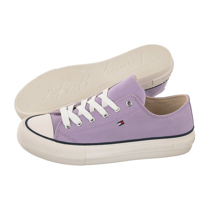 Tommy Hilfiger Low Cut Lace-Up Sneaker Lilac T3A4-32118-0890 348 (TH414-c) apavi