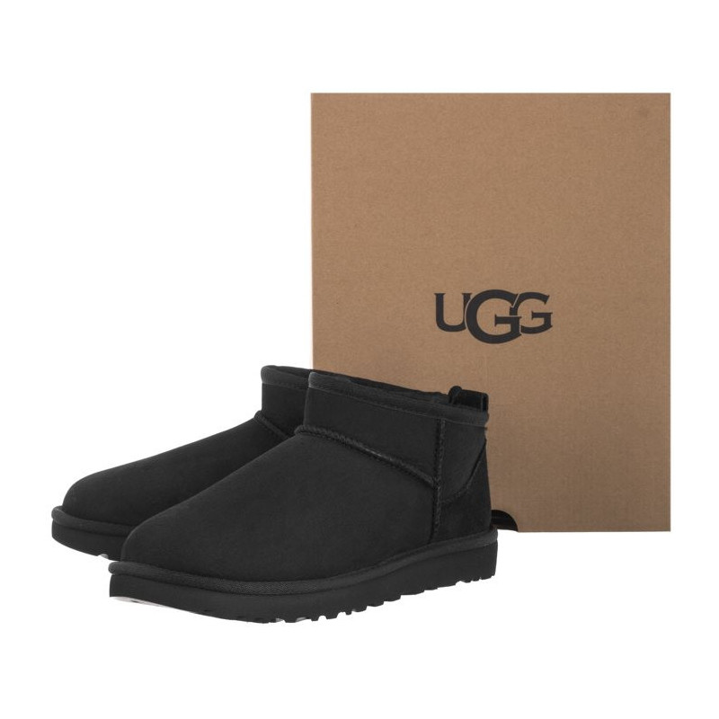 UGG W Classic Ultra Mini 1116109 W/BLK (UA32-a) batai