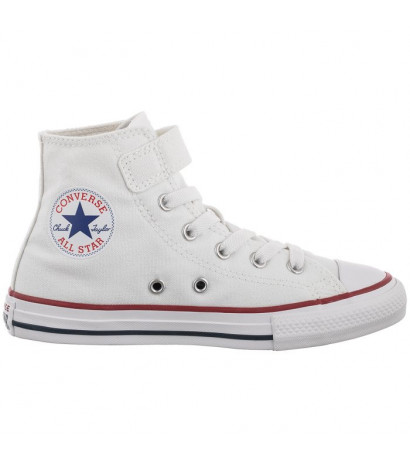 Converse CT All Star 1V Hi White/White/Natural 372884C (CO517-a) laisvalaikio bateliai