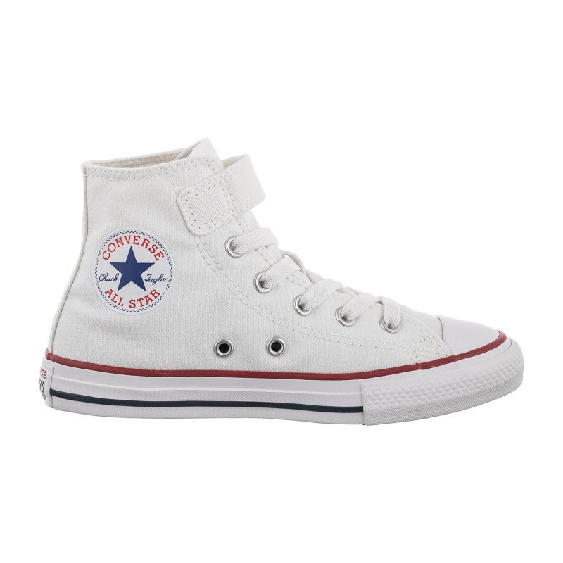 Converse CT All Star 1V Hi White/White/Natural 372884C (CO517-a) laisvalaikio bateliai