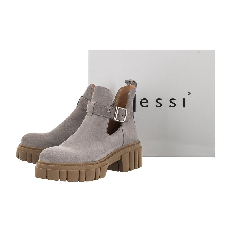 Nessi Szare 22220 W 3 (NE277-a) shoes