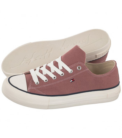 Tommy Hilfiger Low Cut Lace-Up Sneaker Antique Rose T3A4-32118-0890 303 (TH414-b) kingad