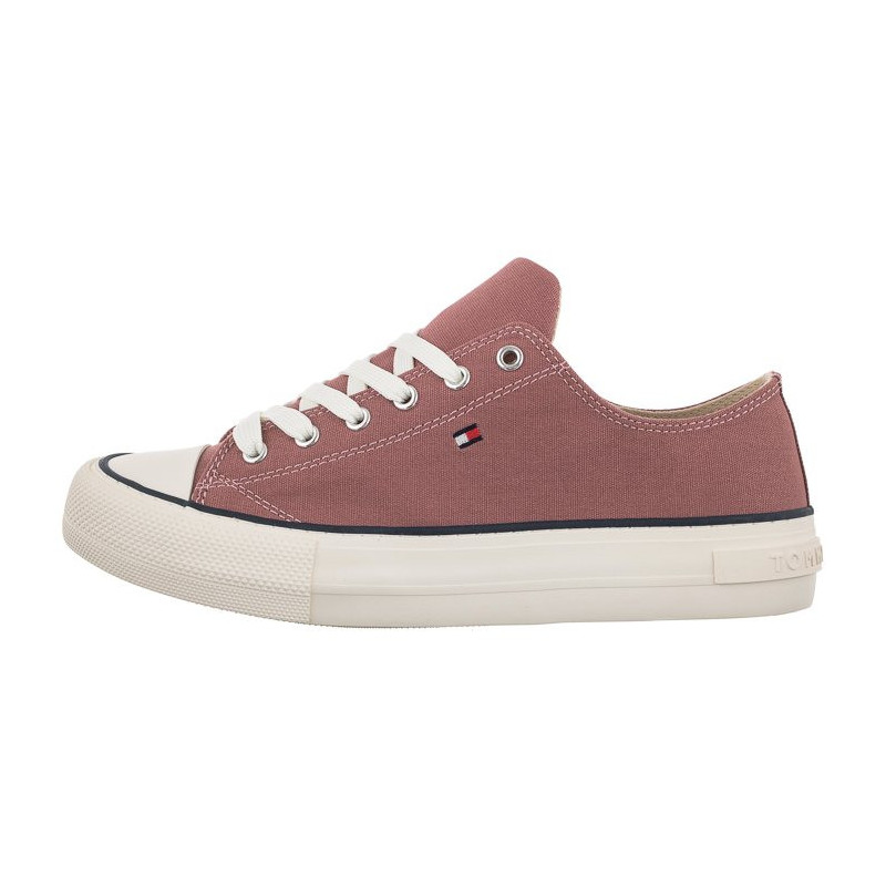 Tommy Hilfiger Low Cut Lace-Up Sneaker Antique Rose T3A4-32118-0890 303 (TH414-b) apavi