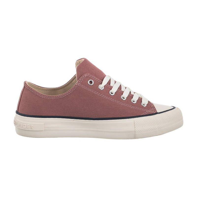 Tommy Hilfiger Low Cut Lace-Up Sneaker Antique Rose T3A4-32118-0890 303 (TH414-b) apavi