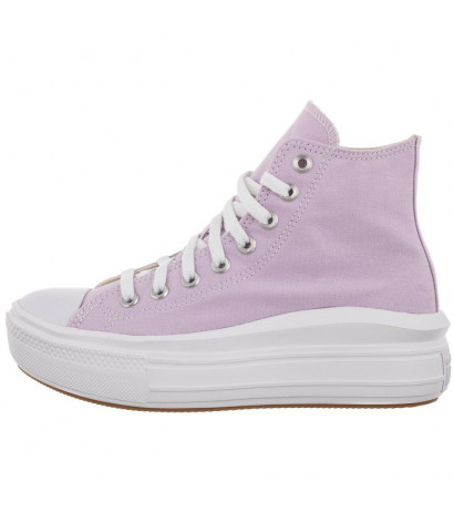 Converse CT All Star Move Hi Pale Amethyst/White/White 572722C (CO529-a) bateliai