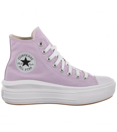 Converse CT All Star Move Hi Pale Amethyst/White/White 572722C (CO529-a) bateliai