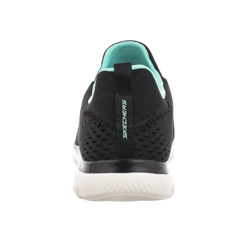 skechers black and green