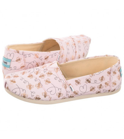 Toms Alpargata Barely Pink Foil Bee Mine Print 10017801 (TS20-a) kingad