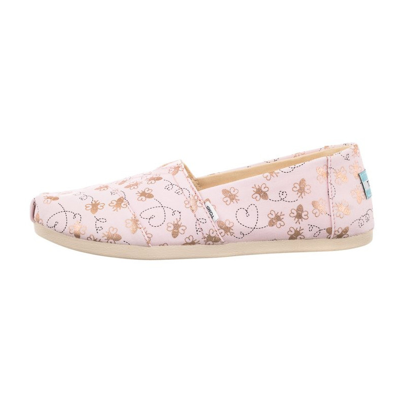 Toms Alpargata Barely Pink Foil Bee Mine Print 10017801 (TS20-a) kingad