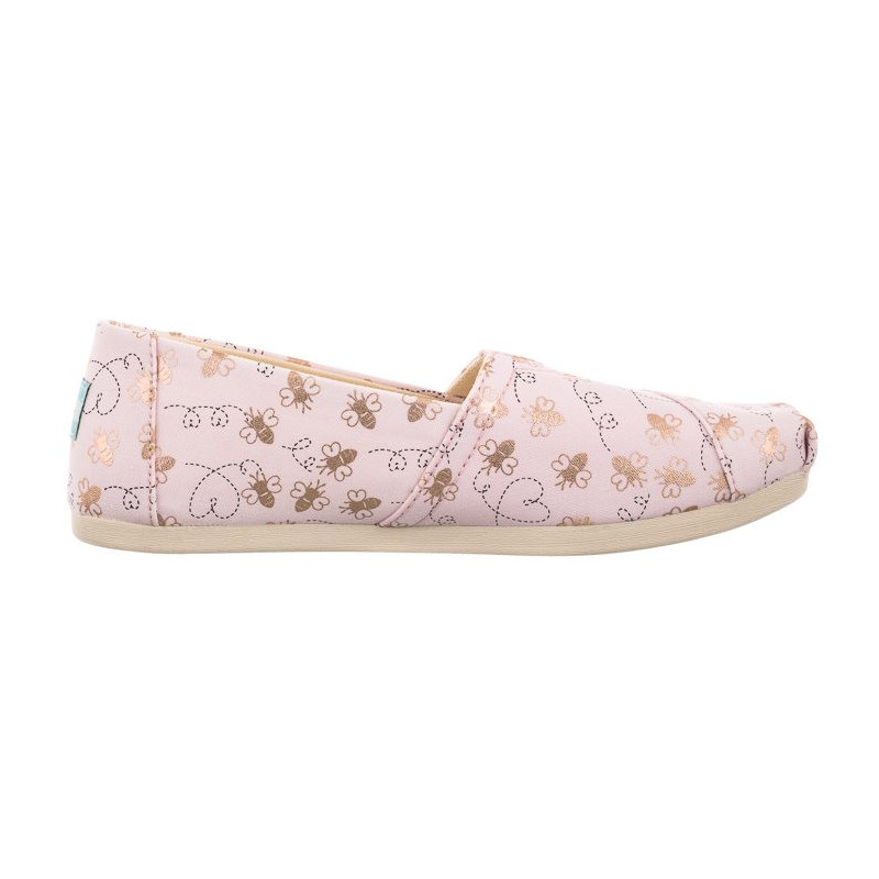 Toms Alpargata Barely Pink Foil Bee Mine Print 10017801 (TS20-a) kingad