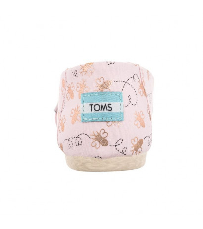 Toms Alpargata Barely Pink Foil Bee Mine Print 10017801 (TS20-a) kingad