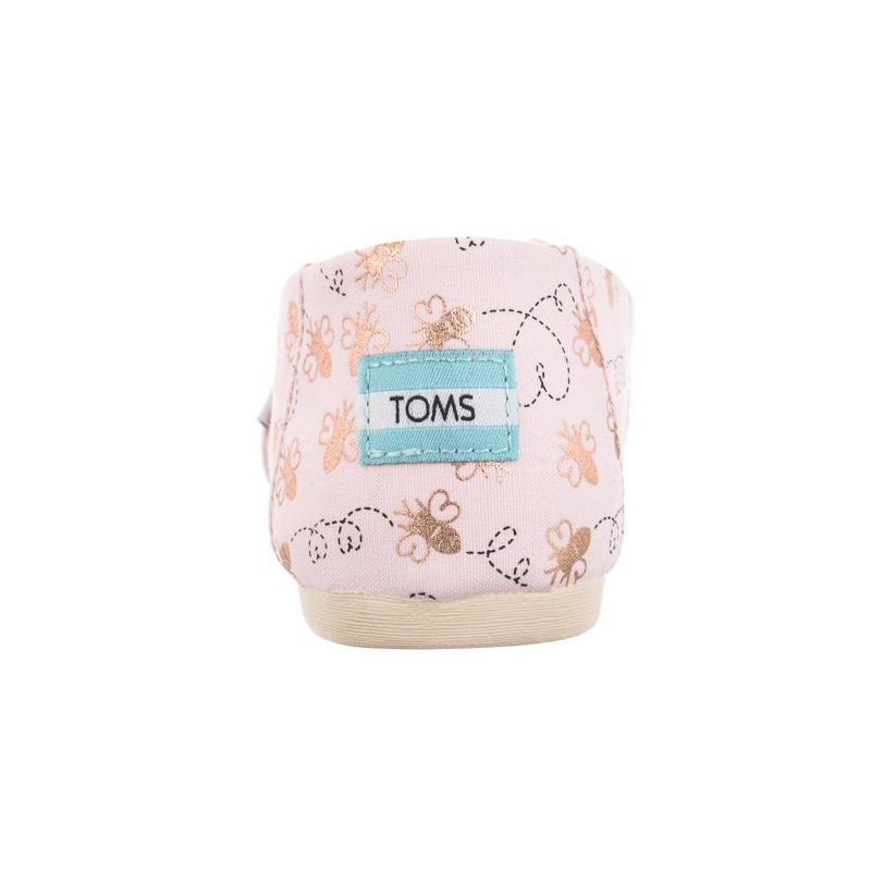 Toms Alpargata Barely Pink Foil Bee Mine Print 10017801 (TS20-a) kingad