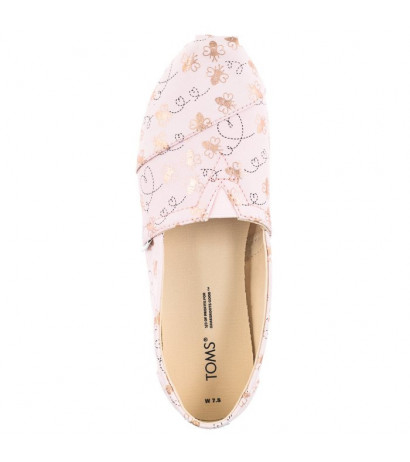 Toms Alpargata Barely Pink Foil Bee Mine Print 10017801 (TS20-a) kingad