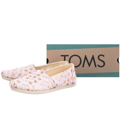 Toms Alpargata Barely Pink Foil Bee Mine Print 10017801 (TS20-a) kingad