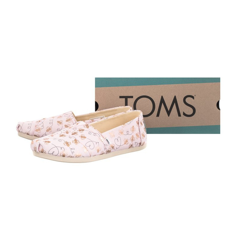 Toms Alpargata Barely Pink Foil Bee Mine Print 10017801 (TS20-a) kingad