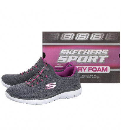 Skechers Summits Charcoal/Purple 12980/CCPR (SK87-e) sports Shoes