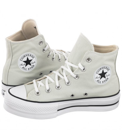 Converse CT All Star Lift Hi Light Silver/Black/White 572720C (CO468-c) kingad