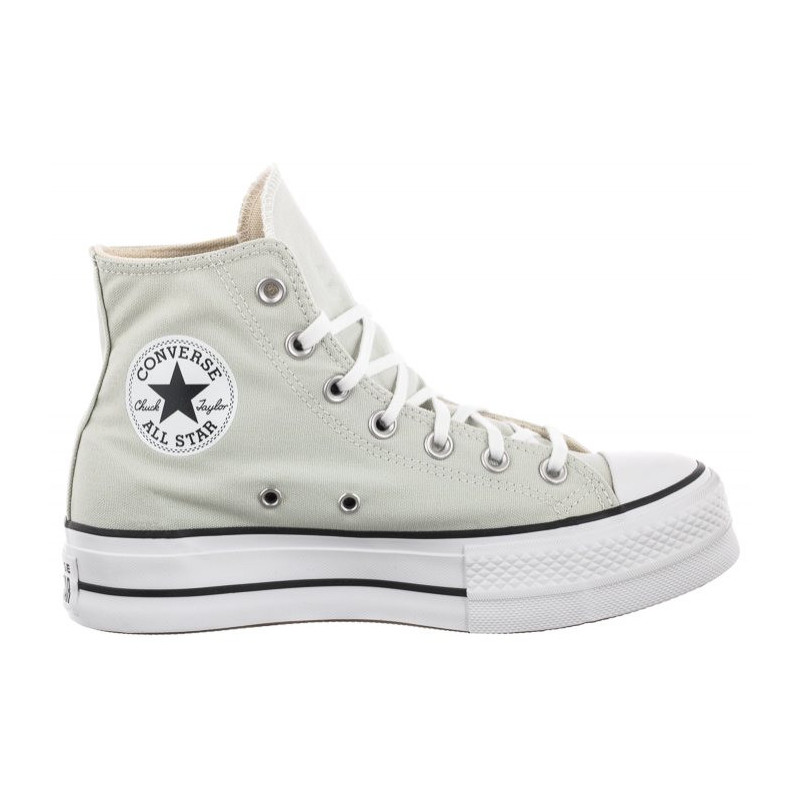 Converse CT All Star Lift Hi Light Silver/Black/White 572720C (CO468-c) apavi