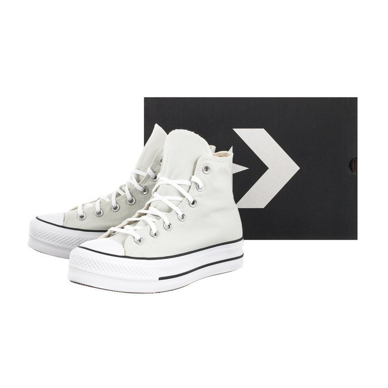 Converse CT All Star Lift Hi Light Silver/Black/White 572720C (CO468-c) apavi