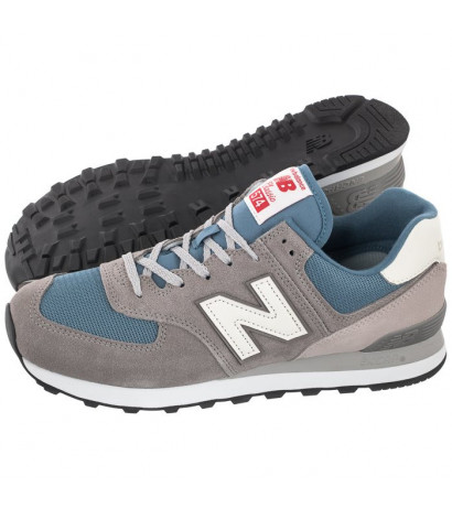 New Balance ML574OW2 Szare/Niebieskie (NB489-c) spordijalatsid